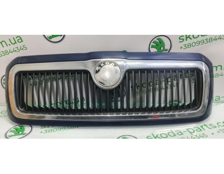 Решітка радіатора рестайл синя Skoda Octavia Tour 1U0853651EB VAG (1U0853651EB)