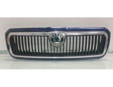 Решітка радіатора синій колір Skoda Octavia Tour до рестайл VAG (1U0853651MN)