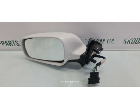 Дзеркало ліве електричне Skoda Octavia Tour 1U1857501A VAG (1U1857501A)