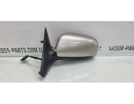 Дзеркало ліва електричне з підігрівом Skoda Octavia Tour колір капучіно F8F VAG (1U1857501BAF8FA)