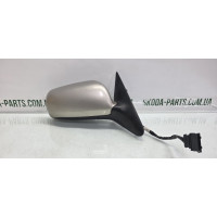 Дзеркало праве електричне з підігрівом Skoda Octavia Tour колір  F8F капучіно VAG (1U1857502CLF8FA)