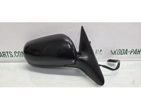 Дзеркало праве електричне чорне колір 9910 Skoda Octavia Tour VAG (1U1857502CLF9R)