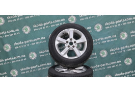 Шини з дисками Диски Skoda Octavia A5 5×112 R16 1Z0601025AG 6.5J×16H2 ET50 VAG (1Z0601025AG)