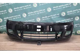 Бампер передній Skoda Octavia A5 рестайл чорний 1z1z/F8R/9910 VAG (1Z0807221DA)