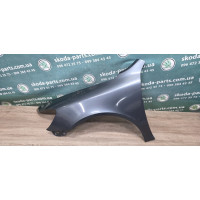 Крило ліве переднє Skoda Octavia A5 колір 9153 без корозії VAG (1Z0821105AJ)