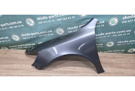 Крило ліве переднє Skoda Octavia A5 колір 9153 без корозії VAG (1Z0821105AJ)