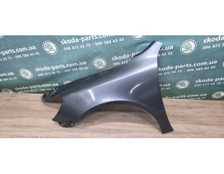 Крило ліве переднє Skoda Octavia A5 колір 9153 без корозії VAG (1Z0821105AJ)