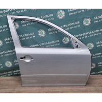 Двері передні праві Skoda Octavia A5 рестайл колір 9102 LA7W VAG (1Z0831056LA7W)