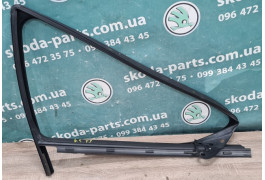 Ущільнювач скла передній правий Skoda Octavia A5 вживаний 1Z0837432B VAG (1Z0837432B)