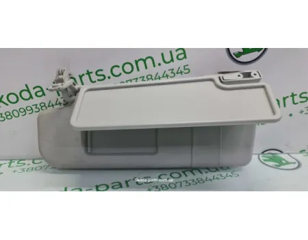 Козирьок сонцезахесний лівий подвійний Skoda Octavia A5 1Z0857551M VAG (1Z0857551M)