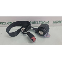 Пас безпеки задній центральний Skoda Octavia A5 1Z0857807G вживаний VAG (1Z0857807G)