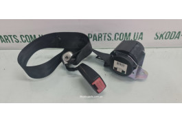 Пас безпеки задній центральний Skoda Octavia A5 1Z0857807G вживаний VAG (1Z0857807G)