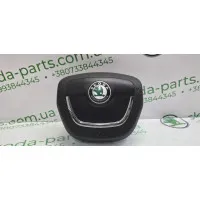 Подушка безпеки водійська AIRBAG Skoda Superb 2 VAG (1Z0880201AR)