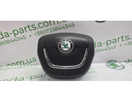 Подушка безпеки водійська AIRBAG Skoda Superb 2 VAG (1Z0880201AR)