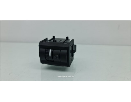 Перемикач коректора фар Skoda Superb 2 1Z0941333A VAG (1Z0941333A)