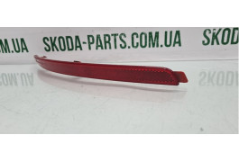 Катафот (отражатель) заднего бампера правый VAG (1Z0945106A)