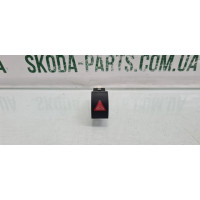 Кнопка аварійки рестайл Skoda Octavia A5 1Z0953235B VAG (1Z0953235B)