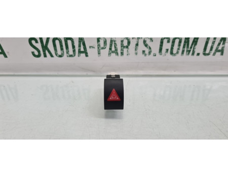 Кнопка аварійки рестайл Skoda Octavia A5 1Z0953235B VAG (1Z0953235B)