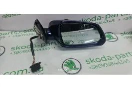 Дзеркало праве дорестайл з підсвіткою 8 дротів код фарби 9462 Skoda Octavia A5 1Z1857502 VAG (1Z1857502)