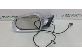 Дзеркало ліве 6пін рестайл Skoda Octavia A5 1Z1857507M VAG (1Z1857507M)