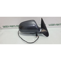 Дзеркало праве електричне з підігрівом Skoda Octavia a5 рестайл 2009-2014р колір 9153 VAG 1Z1857508MBS VAG (1Z1857508MBS)