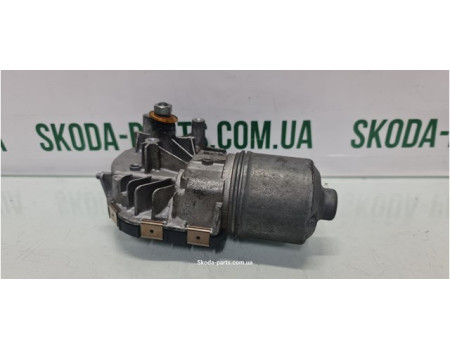 Двигун склоочисника лобового скла Двигун передніх двірників Skoda Octavia A5 1Z1955119C VAG (1Z1955119C)
