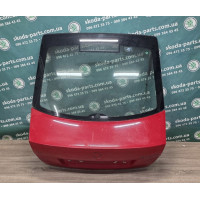 Кришка багажника ляда червоний колір Skoda Octavia A5 ліфтбек седан VAG (1Z5827025AB)