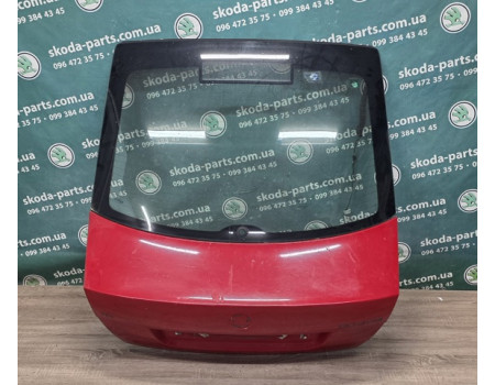 Кришка багажника ляда червоний колір Skoda Octavia A5 ліфтбек седан VAG (1Z5827025AB)