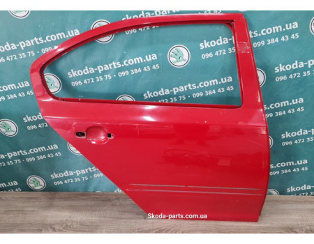 Двері задні праві Skoda Octavia A5 ліфтбек рейстайл VAG (1Z5833056AC)