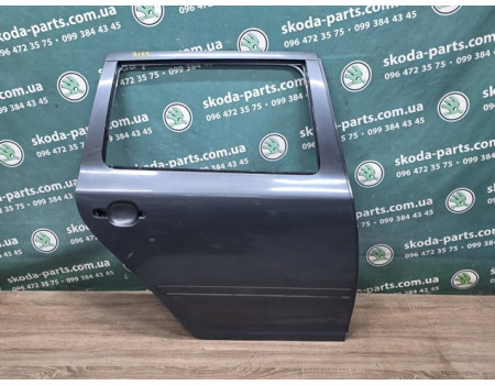 Двері задні Skoda Octavia A5 колір сірий 9153/LF8J/9J9J/F8J VAG (1Z9833056LF8J)