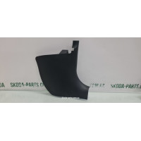 Накладка порога передня права Skoda Superb 3B1863484L VAG (3B1863484L)