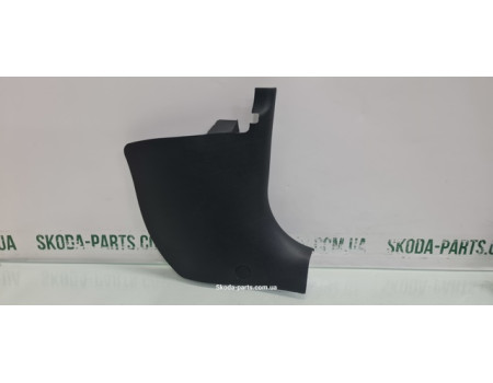 Накладка порога передня права Skoda Superb 3B1863484L VAG (3B1863484L)