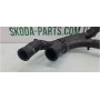 Патрубок системи охолодження двигуна 2.0tdi Skoda Superb 2 3C0121086L вживаний VAG (3C0121086L)