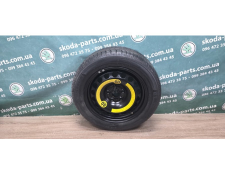 Запасне колесо Запаска R16 Skoda Superb 2 VAG (3C0601027)