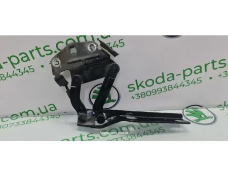 Завіса петля капота права чорна Volkswagen Passat B6 3C0823302E VAG (3C0823302E)