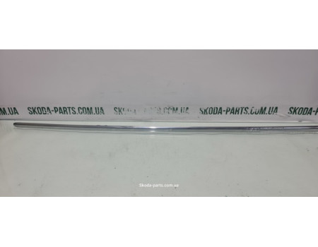 Молдінг дверей передній лівий верхній з пошкодженням Volkswagen Passat B6 VAG (3C0853515C)