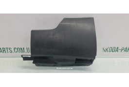 Накладка порога зовнішня задня ліва Volkswagen Passat B6 3C0853897 VAG (3C0853897)