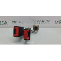 Замок пасків безпеки задній Volkswagen Passat B6 3C0857739B VAG (3C0857739B)