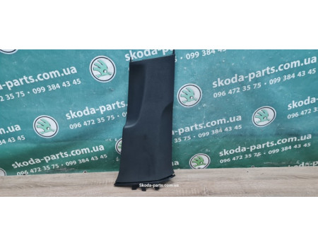 Накладка центральної стійки нижня права Volkswagen Passat B6 3C0867292 VAG (3C0867292A)