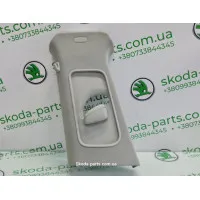 Накладка центральної стійки ліва верхня Volkswagen Passat B6 3C0868417 VAG (3C0868417)