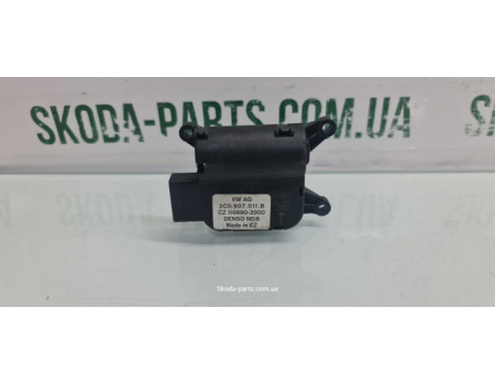 Двигун заслінки пічки Volkswagen Passat B6 3C0907511B VAG (3C0907511B)