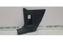 Накладка порога передня ліва Volkswagen Passat B6 3C1863483 VAG (3C1863483)