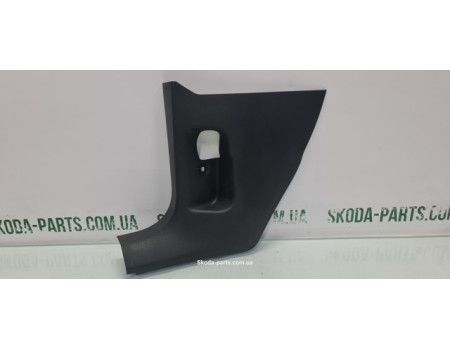 Накладка порога передня ліва Volkswagen Passat B6 3C1863483 VAG (3C1863483)