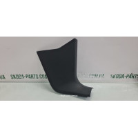 Накладка порога передня права Volkswagen Passat B6 3C1863484 VAG (3C1863484)