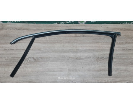 Ущільнювач скла дверей передній лівий Volkswagen Passat B6 3C4837431F VAG (3C4837431F)