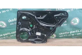 Склопідіймач задній правий електричний Volkswagen Passat B6 3C4839756H VAG (3C4839756H)