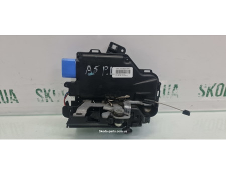 Замок дверей передній лівий Skoda Octavia A5 3D1837015AP VAG (3D1837015AP)