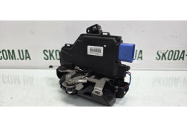 Замок дверей передній правий Skoda Octavia A5 3D1837016AC VAG (3D1837016AC)