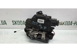 Замок дверей передній правий Skoda Octavia A5 3D2837016J VAG (3D2837016J)