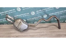 Вихлопна частина задня Skoda Superb 2 універсал VAG (3T0253181BL)